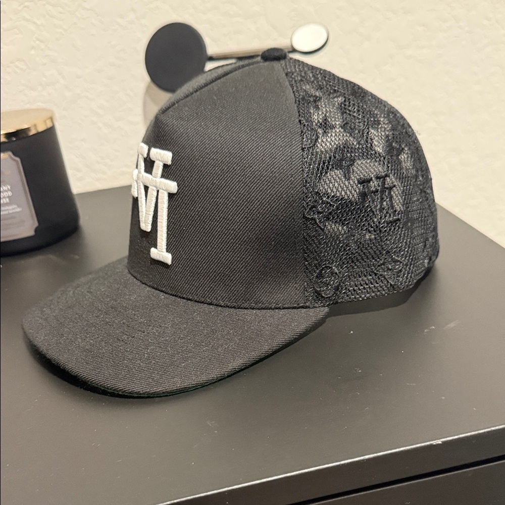 Black Mesh Cap